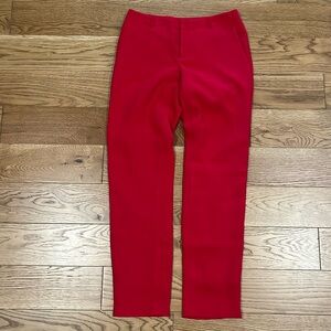 Women’s Banana Republic Red Slacks Size 2